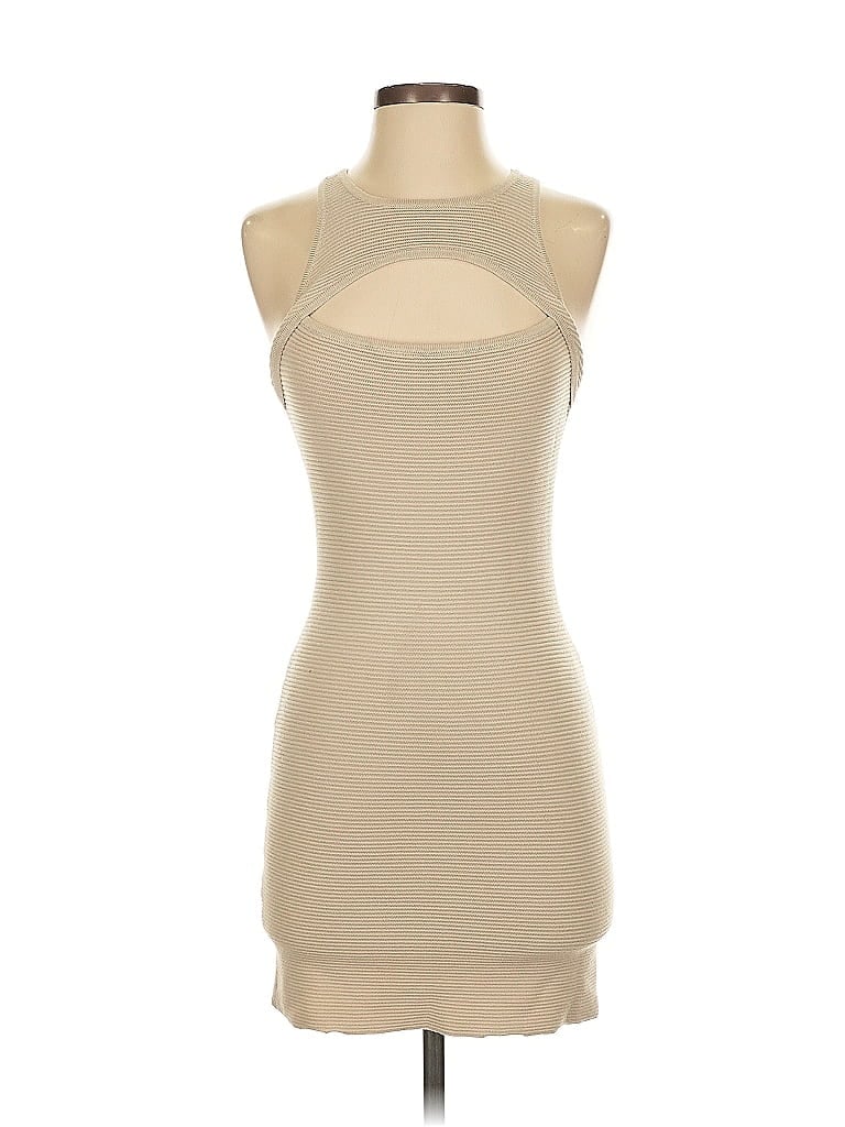 Pre-owned Abercrombie & Fitch Cocktail Dress In Brown