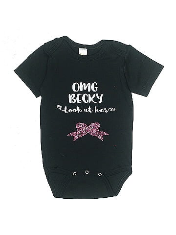 Laughing Giraffe Short Sleeve Onesie (view 1)