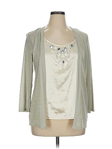August Silk 3/4 Sleeve Top (view 1)