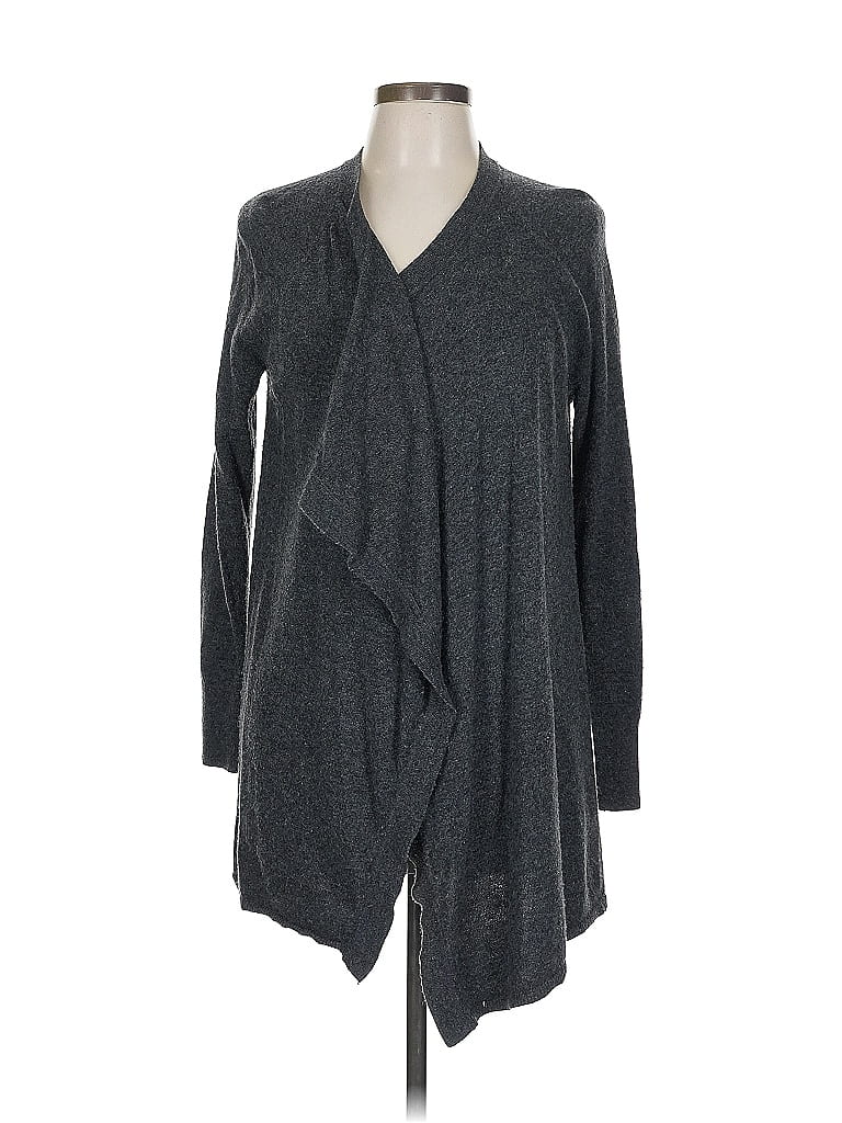 Pre-owned Ann Taylor Loft Cardigan Sweater In Gray