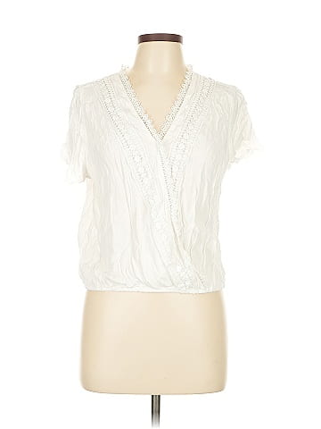 Blue Rain Short Sleeve Blouse (view 1)