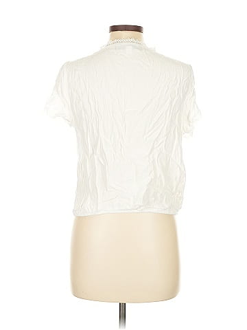 Blue Rain Short Sleeve Blouse (view 2)