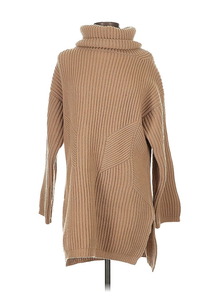 Pre-owned Thakoon Wool Pullover Sweater In Brown