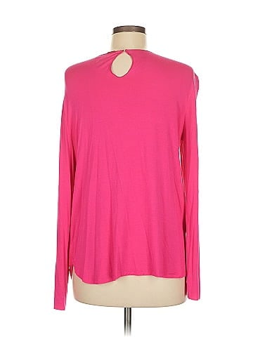 Elie Tahari Long Sleeve Silk Top (view 2)