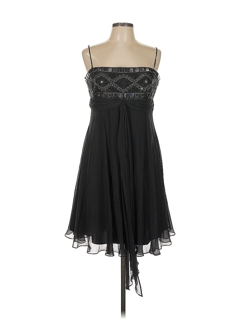 Pre-owned Bcbgmaxazria Cocktail Dress In Black