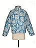 Unbranded 100% Polyester Paisley Blue Jacket Size S - photo 1