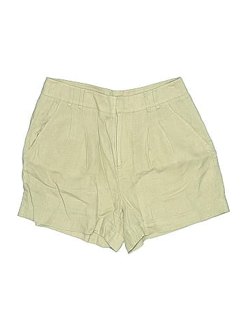 Free People Khaki Shorts (view 1)