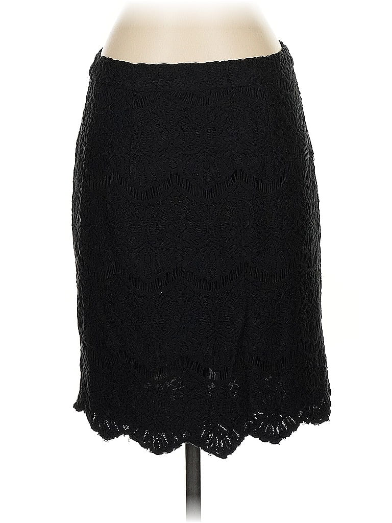 Pre-owned Halogen Formal Skirt In Black