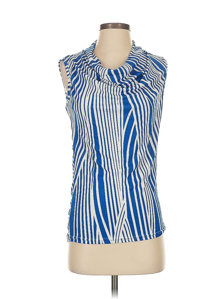 UNITI Blue Sleeveless Blouse Size S - photo 1