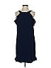 Trina Turk 100% Polyester Solid Blue Cocktail Dress Size 4 - photo 1