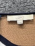 Ann Taylor LOFT Color Block Tan Pullover Sweater Size S - photo 6