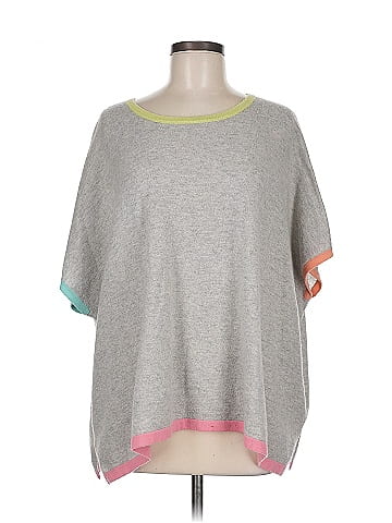Autumn Cashmere Poncho (view 1)