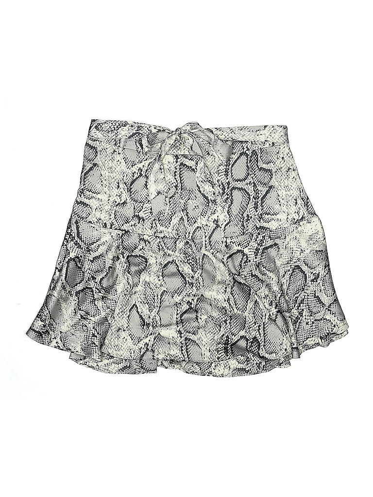 Glam Casual Skirt In White