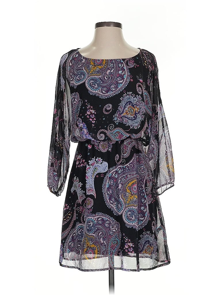 Pre-owned Express Casual Dress In Purple