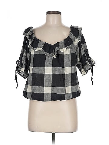Porridge 3/4 Sleeve Blouse (view 1)