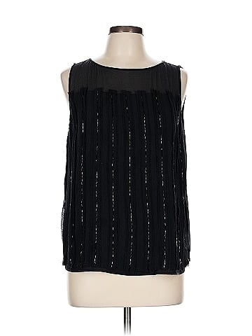 St. John Sleeveless Silk Top (view 1)