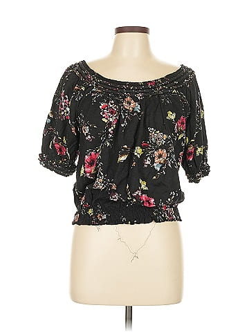 American Rag Cie Short Sleeve Blouse (view 1)