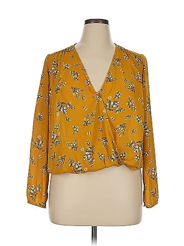 Collective Concepts 3/4 Sleeve Blouse (view 1)