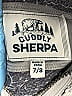 Cuddly Sherpa 100% Polyester Silver Fleece Jacket Size 7 (big kids) - photo 3