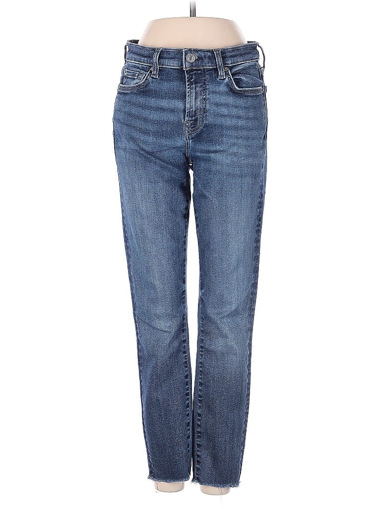 Click to view more detailed imagery on our partner's website Pre-owned 7 For All Mankind Jeans In Blue