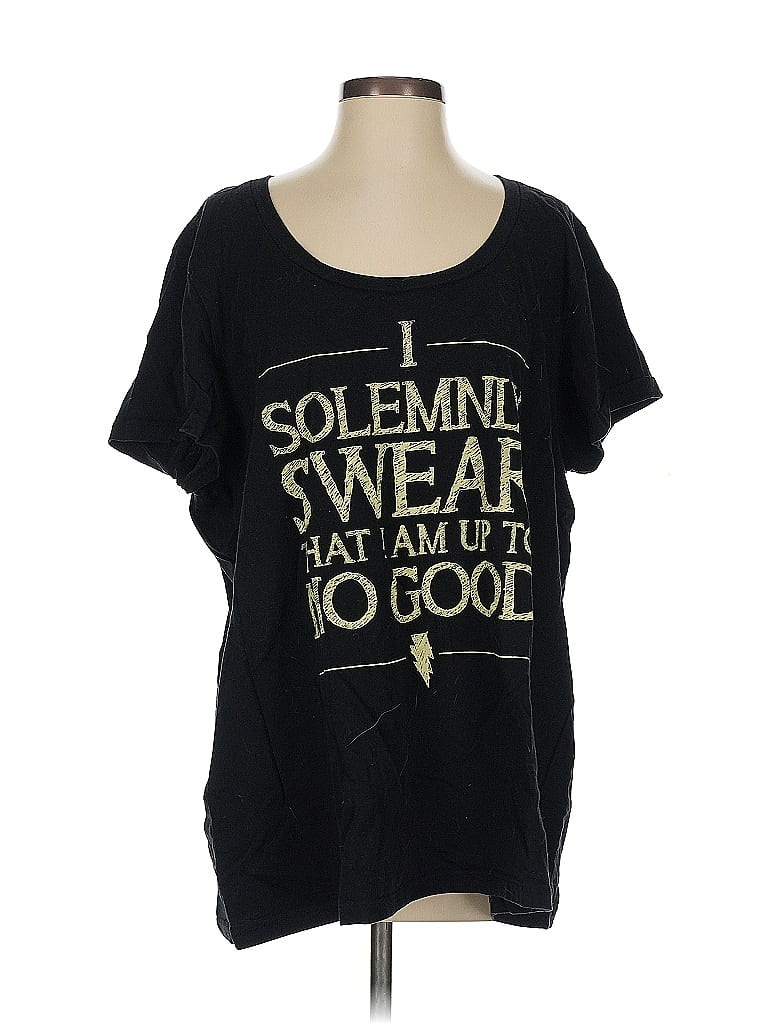 Pre-owned Harry Potter Short Sleeve T-shirt In Black