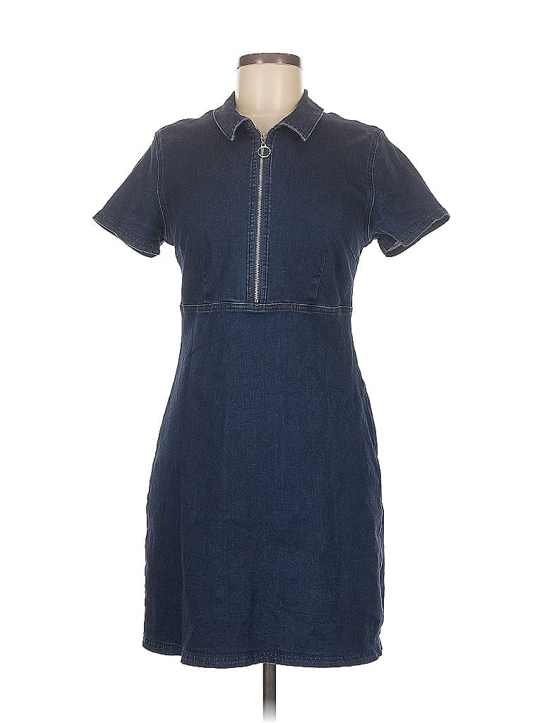 TWIIN Blue Casual Dress Size M - photo 1