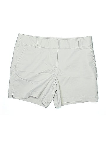 Ann Taylor LOFT Khaki Shorts (view 1)