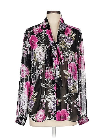Tahari by ASL Long Sleeve Blouse (view 1)