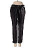 Elevenses Metallic Black Casual Pants Size 2 - photo 1