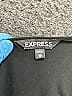 Express Solid Black Cocktail Dress Size XS - photo 6