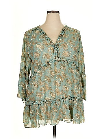 Suzanne Betro 3/4 Sleeve Blouse (view 1)