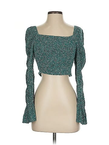 Blue Rain Long Sleeve Top (view 1)
