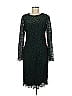 ML Monique Lhuillier 100% Polyester Green Cocktail Dress Size 6 - photo 1