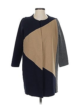 J.Crew 100% Polyester Green Coat Size XS