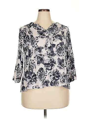 Fun2Fun 3/4 Sleeve Blouse (view 1)
