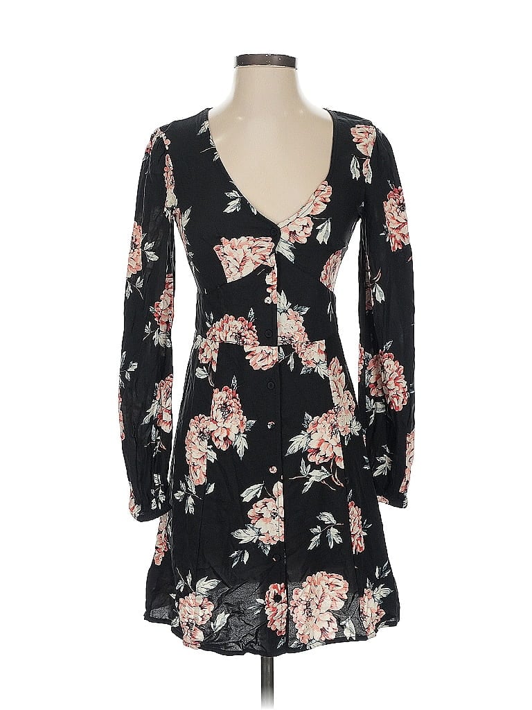 Pre-owned Miss Selfridge Casual Dress In Black
