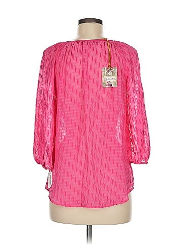 Robert Graham 3/4 Sleeve Silk Top (view 2)