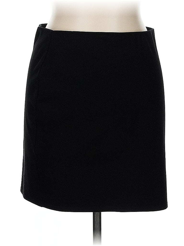 Pre-owned Ann Taylor Loft Formal Skirt In Black