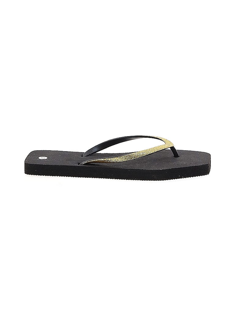 Pre-owned Unbranded Flip Flops In Black