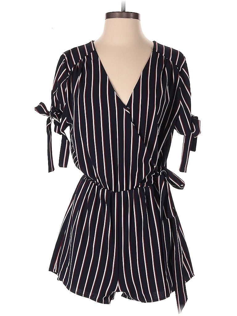 Pre-owned She + Sky Romper In Blue