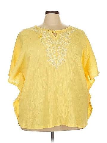 D&Co. Short Sleeve Blouse (view 1)