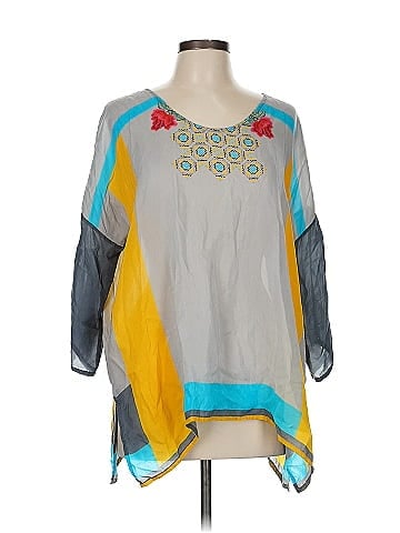 Johnny Was 3/4 Sleeve Blouse (view 1)