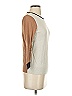 Ann Taylor LOFT Color Block Tan Pullover Sweater Size S - photo 3