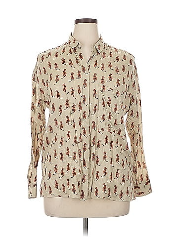 MNG Long Sleeve Button-Down Shirt (view 1)
