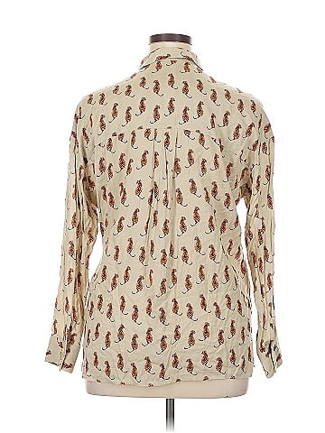 MNG Long Sleeve Button-Down Shirt (view 2)