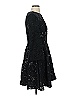 ML Monique Lhuillier 100% Polyester Black Cocktail Dress Size 4 - photo 4