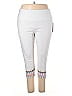 Intro Love Graphic White Active Pants Size 3X - photo 1