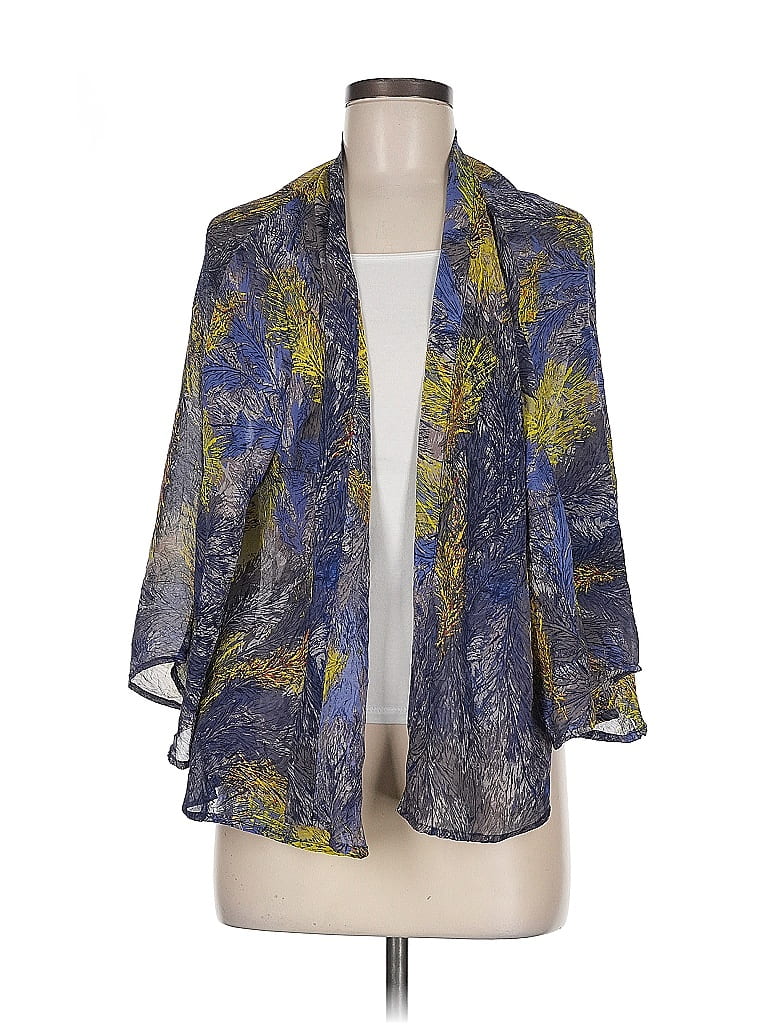 Pre-owned Xhilaration Kimono In Blue