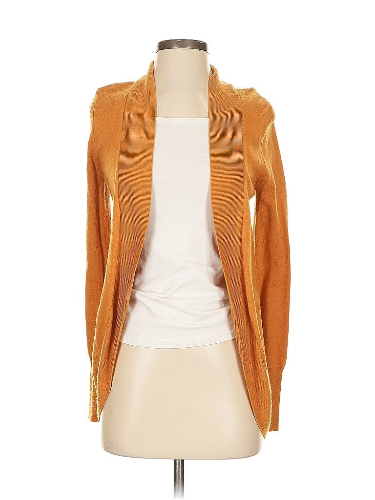 Pre-owned Mossimo Cardigan Sweater In Gold