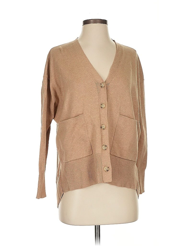 Pre-owned Cabi Cardigan Sweater In Brown